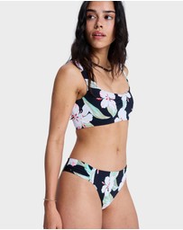 Roxy - Womens Printed Essentials Moderate Bikini Bottom
