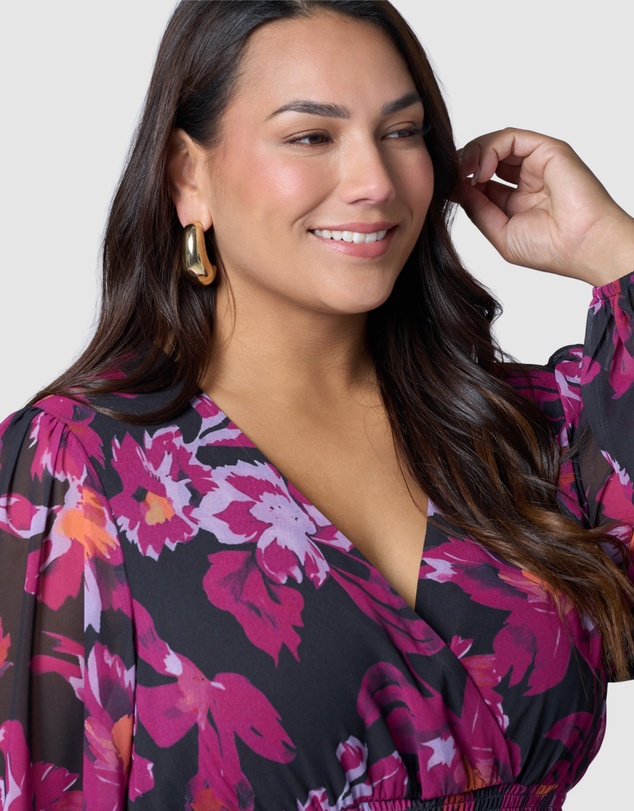 Pink Dusk by Curve Project - Ravished Mini Dress