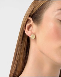 Philipp Plein - PLEIN LEGACY Gold-Tone Earrings