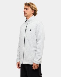 Billabong - Mens Boundary Mock Zip Fleece Top