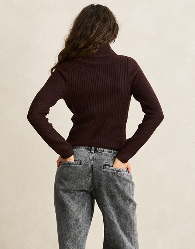 Rhythm - Amara Rolled Neck Knit Jumper