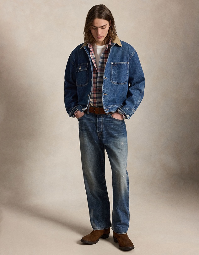 Polo Ralph Lauren - Denim Corduroy-Collar Trucker Jacket