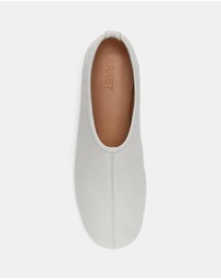 ARKET - Malta Leather High Vamp Flats