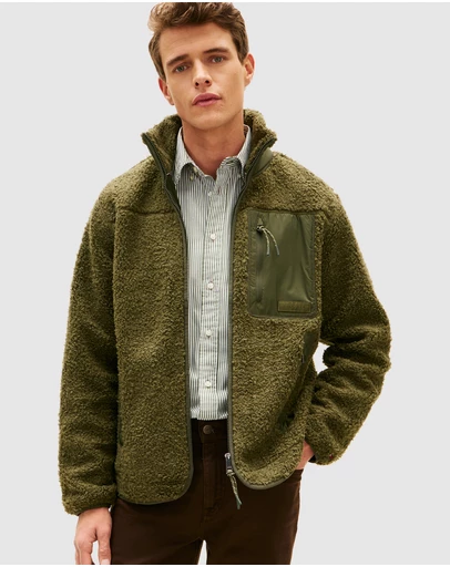Tommy Hilfiger - Teddy Fleece Zip-Thru Jacket