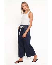 Petal & Pup - Jenni Wide Leg Pant - Indigo Wash