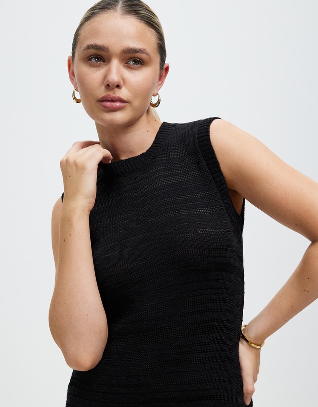 Third Form - Haze Knit Maxi Tank Dress