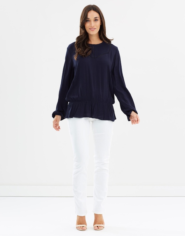 Jag - The Bianca High Rise Slim Straight Jeans