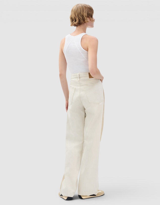 rag & bone - Logan Spliced Wide Jeans