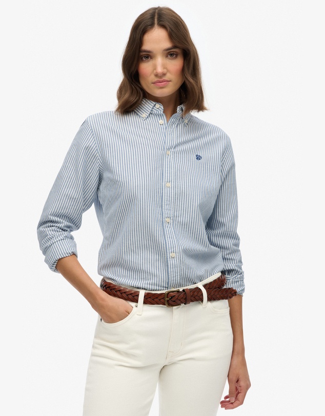 Superdry - Slim Oxford Long Sleeve Shirt
