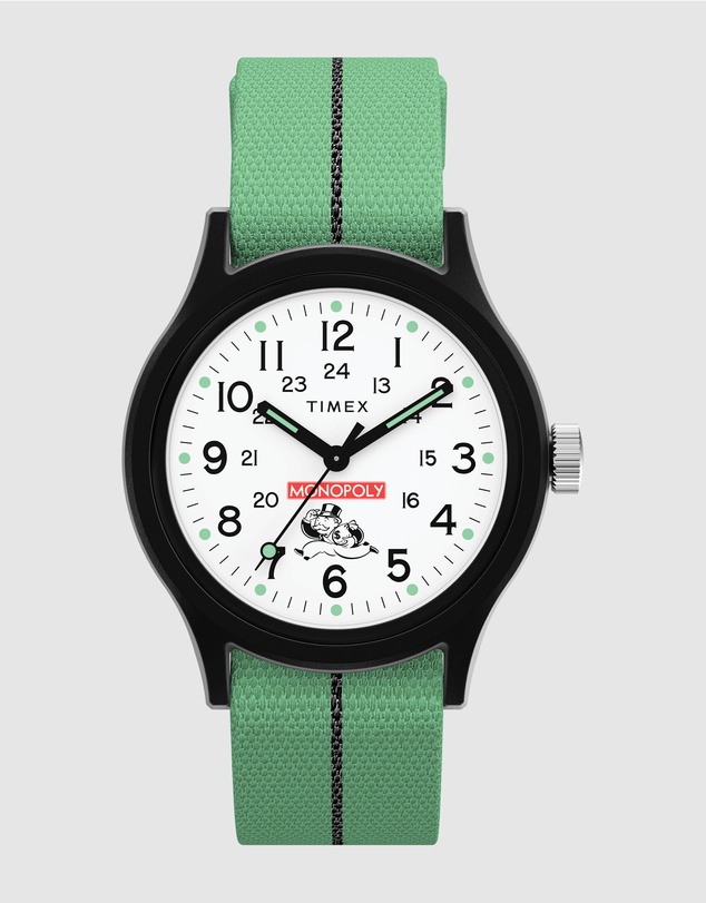 TIMEX - Timex x Monopoly MK1 36mm Fabric Strap Watch