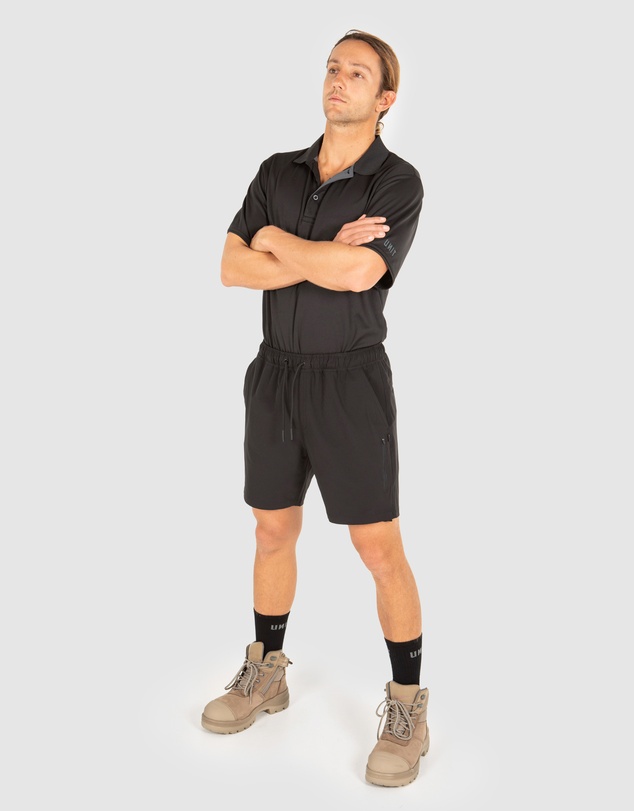 UNIT Workwear - UNIT Mens Shorts Elastic 16