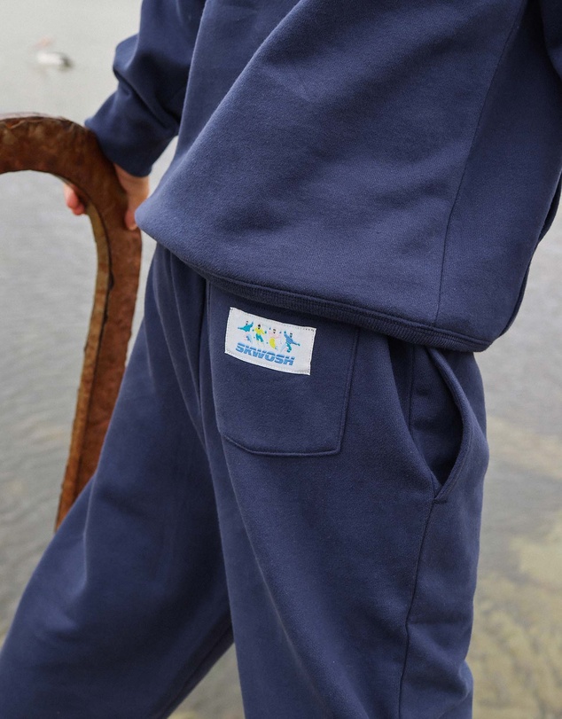 Skwosh - Good As Gold Kids Sweat Pant in Navy
