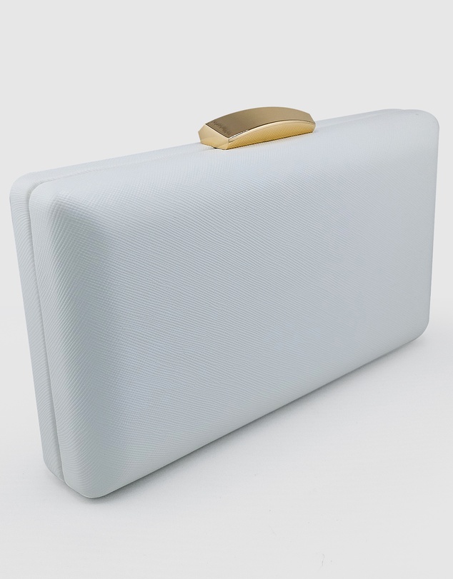 Izoa - Bianca PU Leather Clutch