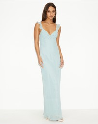 Dazie - Swell Polka Dot Maxi Dress