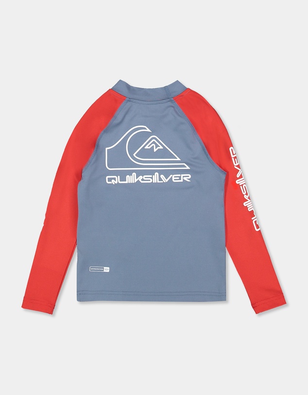 Quiksilver - Boys 8 to 16 On Tour Long Sleeve Rash Vest