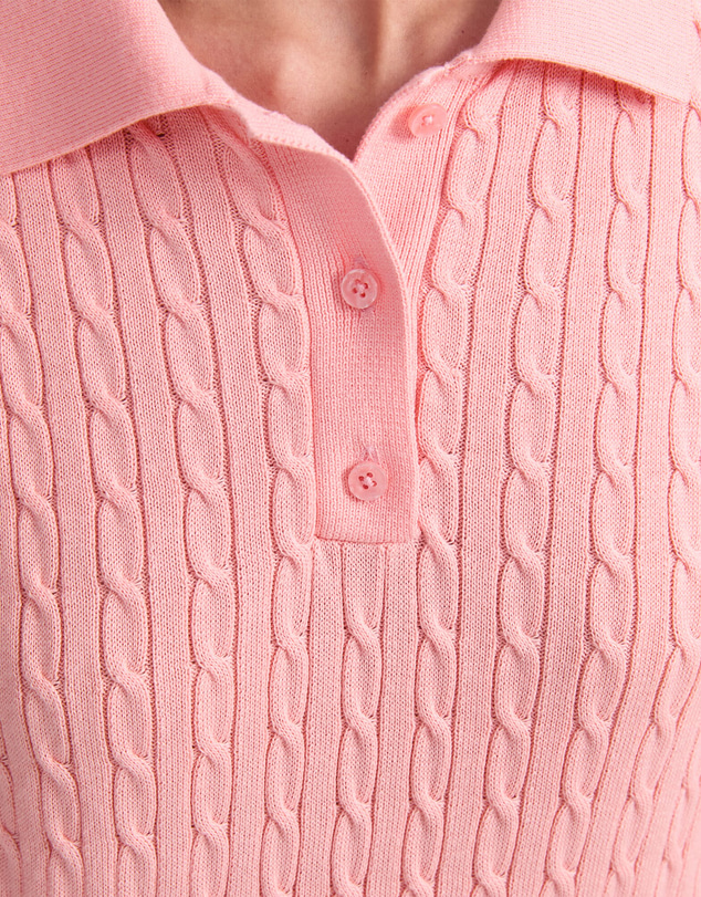Sportscraft - Chiffon Cotton Cable Polo