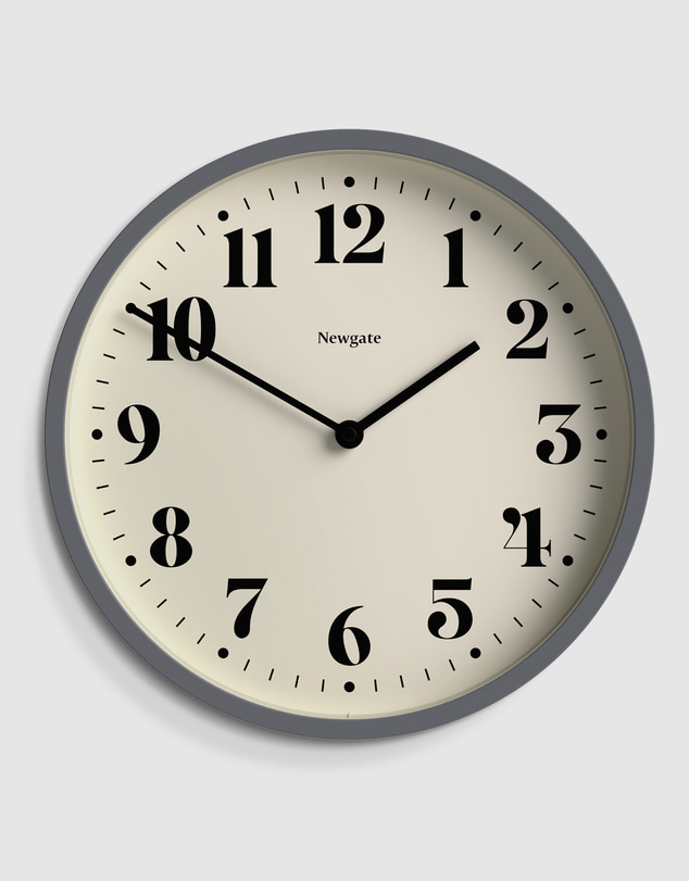 Newgate - Newgate Number Four Wall Clock Matte French Navy