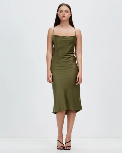 Style Addict - Cross Back Slip Dress