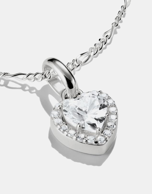 THOMAS SABO - THOMAS SABO Connect Charm heart with stones