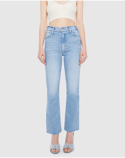 MOTHER - The Hustler Ankle Fray Jeans