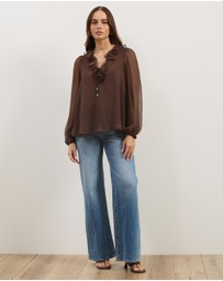 Atmos&Here - Stella Frill Detail Top