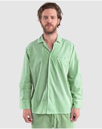 Sant And Abel - Men’s Braddock Green Long PJ Set