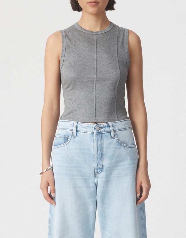 Nobody Denim - Panelled Rib Tank Top
