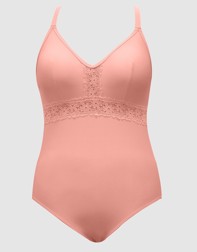 Parfait - Brigitte Low Back One Piece Swimsuit with Lace