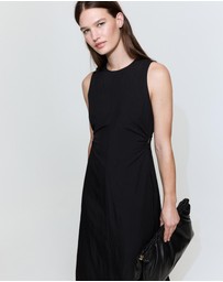 M.N.G - Cut-Out Dress with Bows