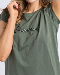 Foxwood - Signature Embroidery Tee Dress