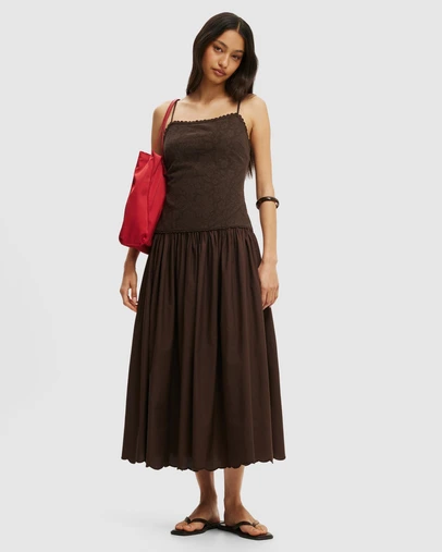 Cotton On - Eloise Crochet Maxi Dress