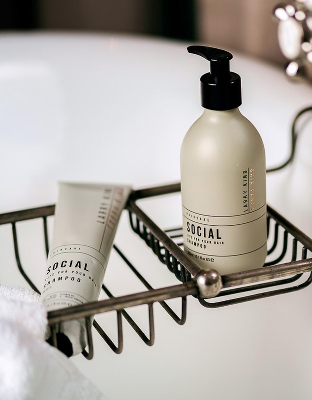 Larry King Haircare - Social Life Shampoo Bottle