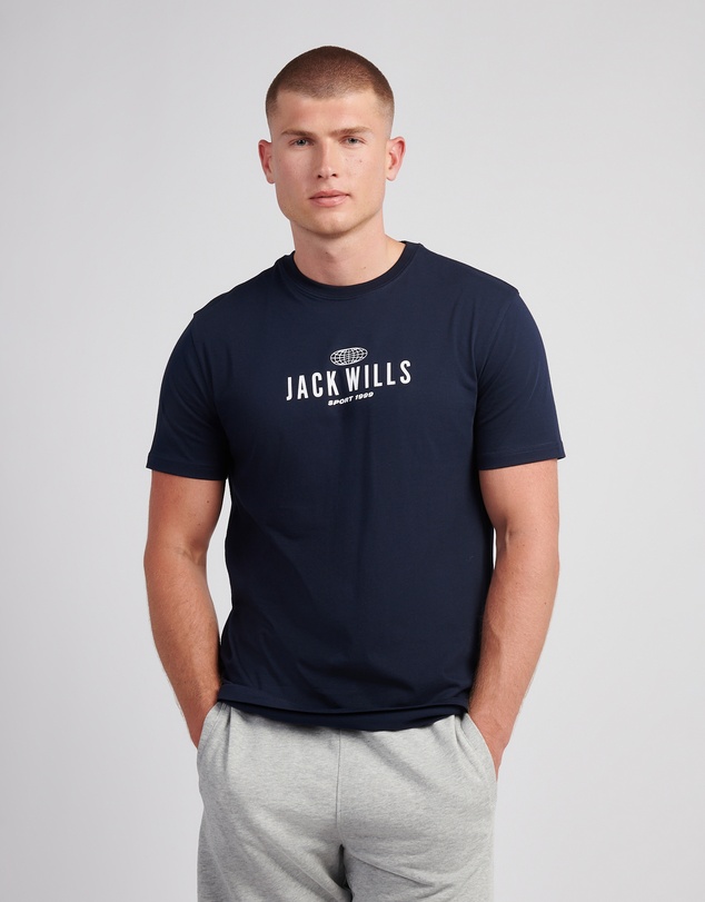 Jack Wills - JW Globe Graphic T-Shirt