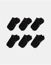Nike - 6-Pack Cushioned No-Show Socks - Teens