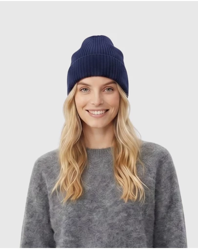 SILK MAGNOLIA - Cashmere Beanie