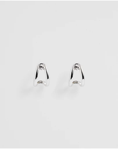 Country Road - Zoey Crystal Huggie Earring