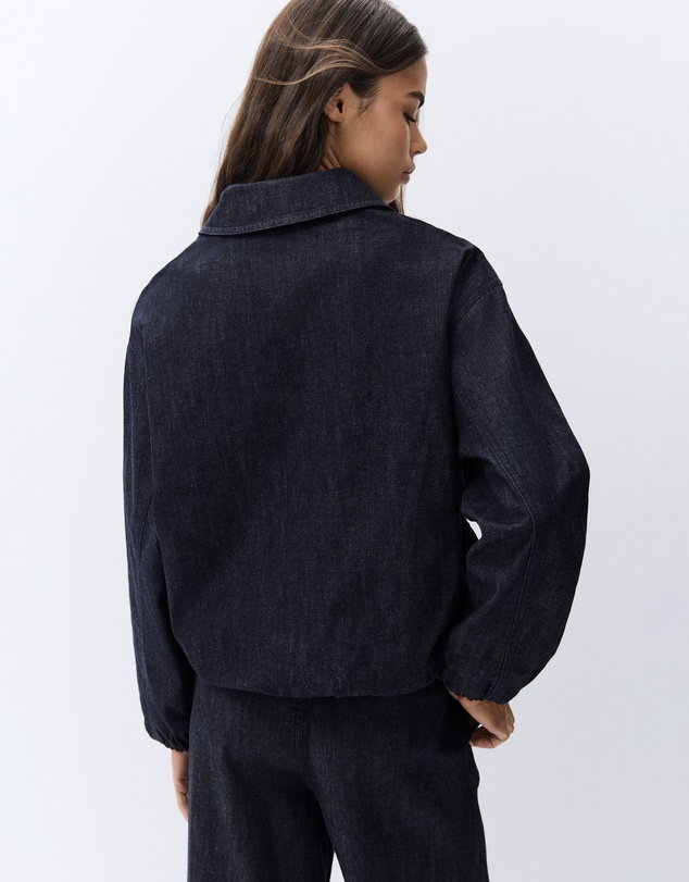 UNISON - Denim Bomber Jacket