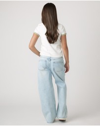Decjuba Kids - Olive Ringer Tee - Teens