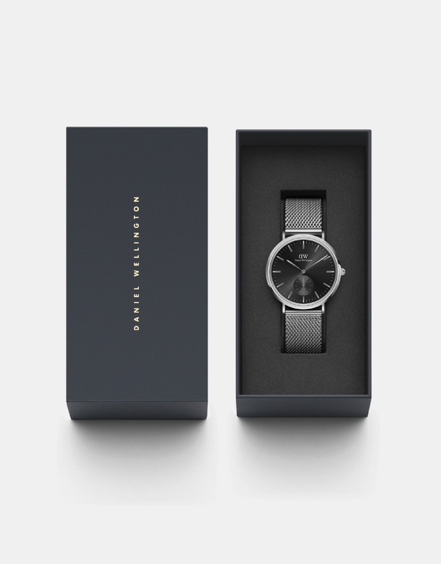 Daniel Wellington - Classic Multi-Eye 40mm Sterling Onyx