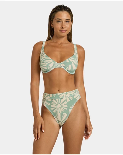 Roxy - Womens Suntribe D-Cup Bikini Top