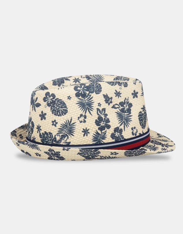 Ben Sherman - Floral Print Fedora