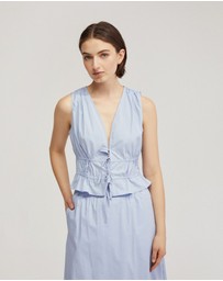 Oxford - Sienna Cotton Top