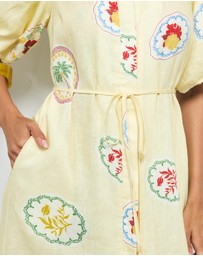 AERE - Marisol Midi Shirt Dress