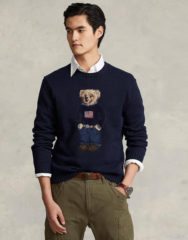 Polo Ralph Lauren - Polo Bear Cotton-Linen Sweater