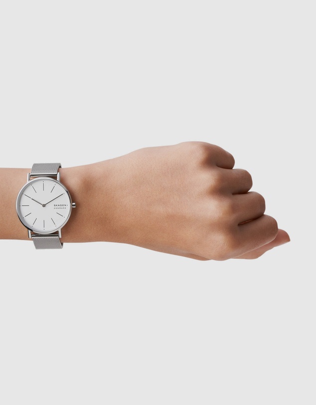 Skagen - Signatur Silver-Tone Analogue Watch SKW2785