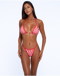 One Empire - Nohea Red Bikini Top