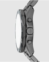 Armani Exchange - Gun-Metal Chronograph Watch