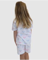 Sant And Abel - Kids Tennis Bows Short PJ Set