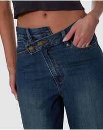 Thrills - Kai Wrap Mid Rise Baggy Jeans