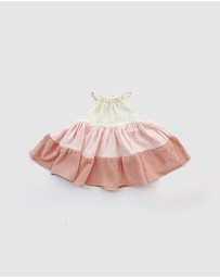 WITH LOVE FOR KIDS - Cotton Muslin Dress - Babies - Kids
